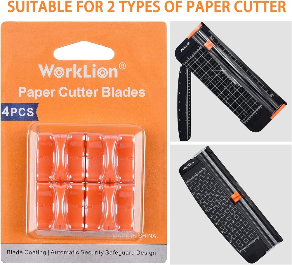 WORKLION Replacement Blade for Paper Cutter with Automatic Security Blades