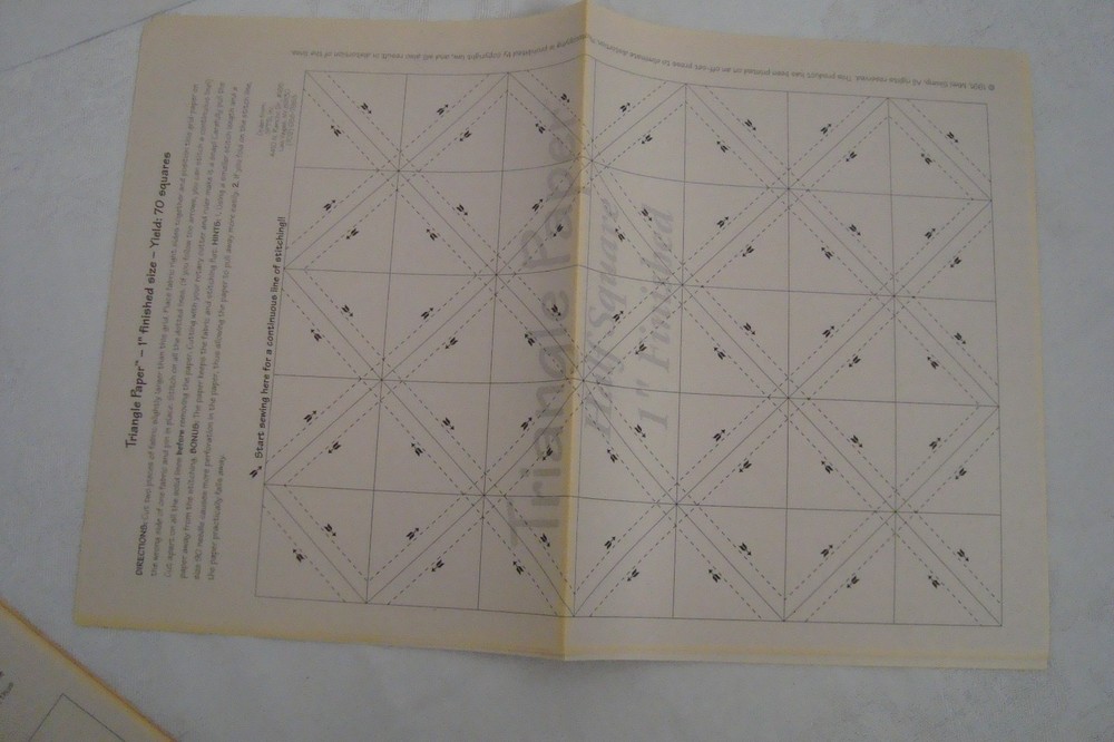 Half Square Triangle Paper ~ Variety Pack ~ READ