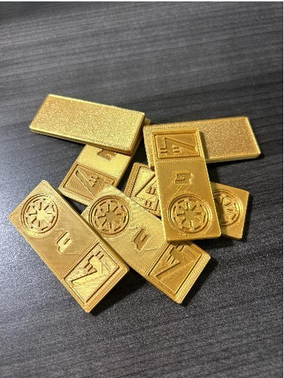 Skeleton Crew Star Wars Credits Cosplay Republic Coins Sabacc Andor Props