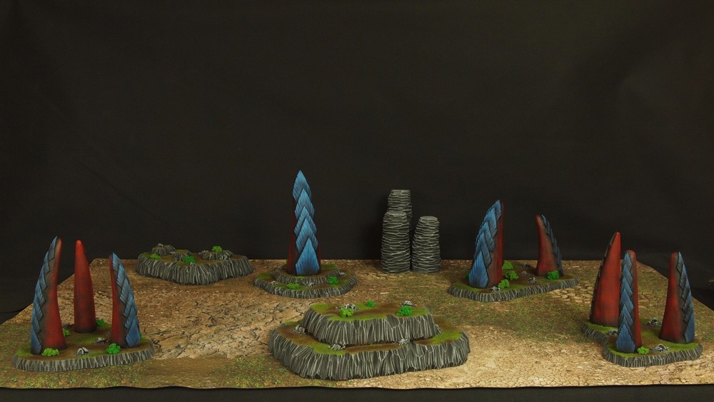 Warhammer Alien Terrain Set  (pictures in description)
