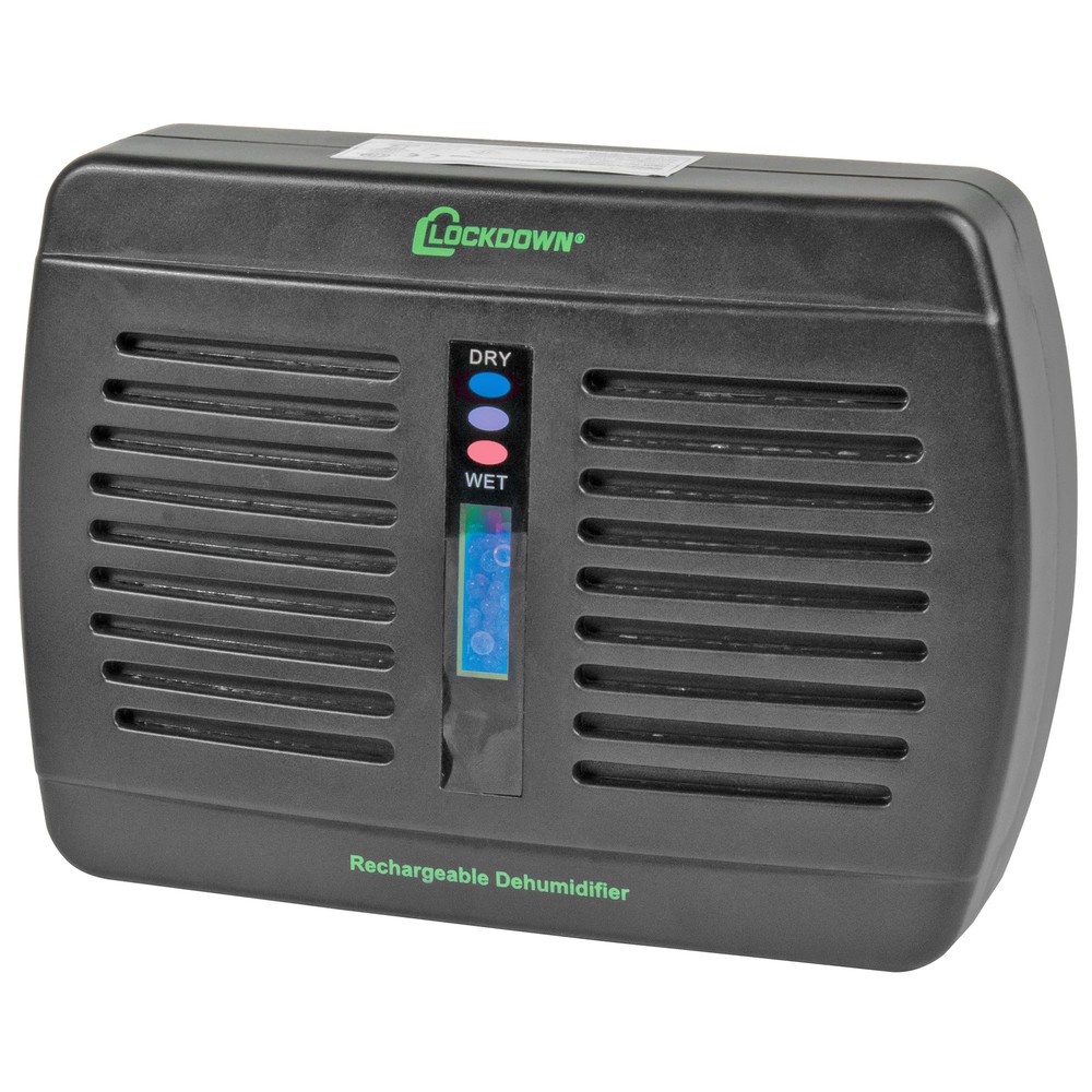 Lockdown Rechargeable Dehumidifier Compact Design Eliminates Humidity 1092878