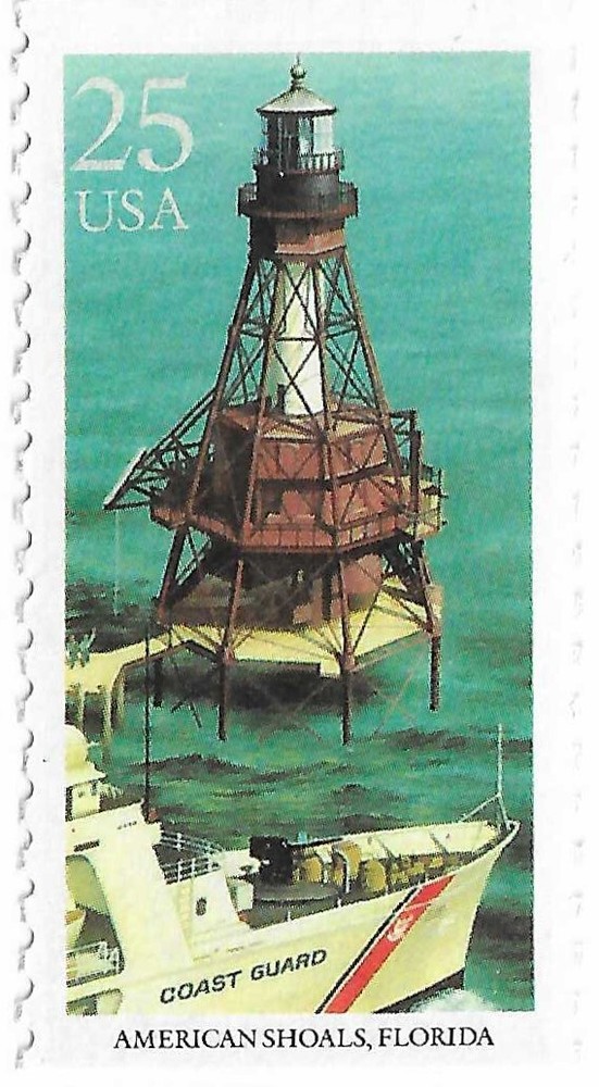 STAMPS US SCOTT 2473 "American Shoals" 25 CENT 1990 MNH