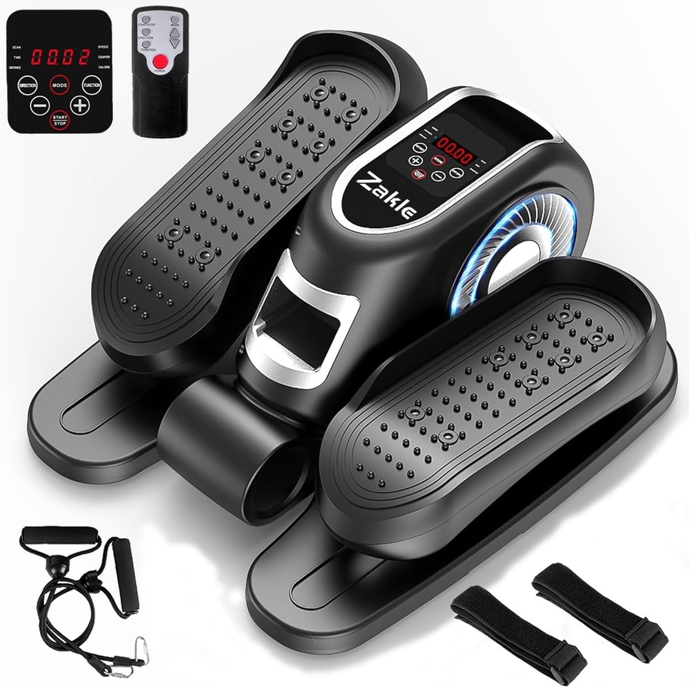 Under Desk Elliptical Machine, Electric Elliptical Training Machine w/Remote
