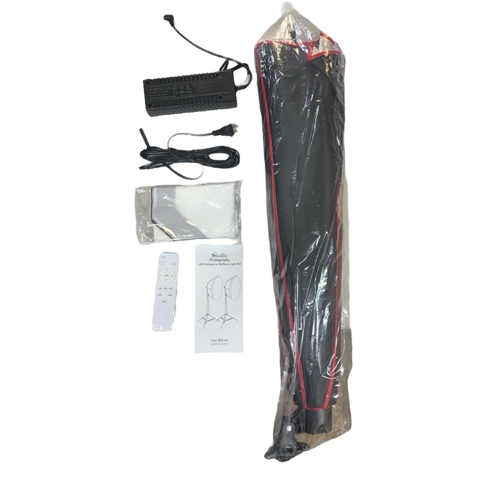 Softbox Lighting Kit,37" Octangle Softbox Photography Lighting Kit