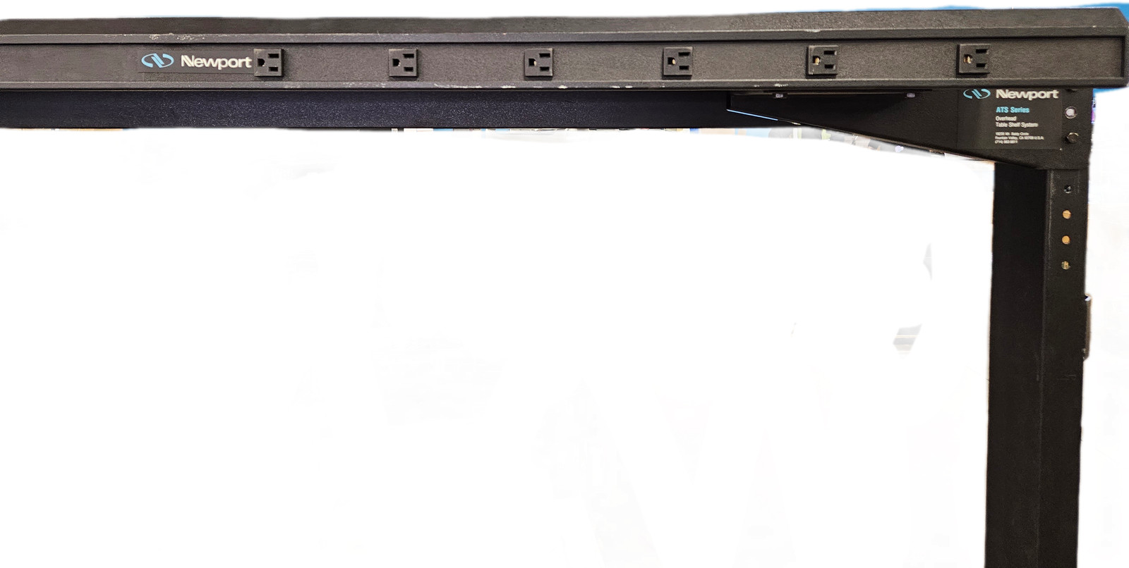 Newport ATS Series Overhead Table Shelf System