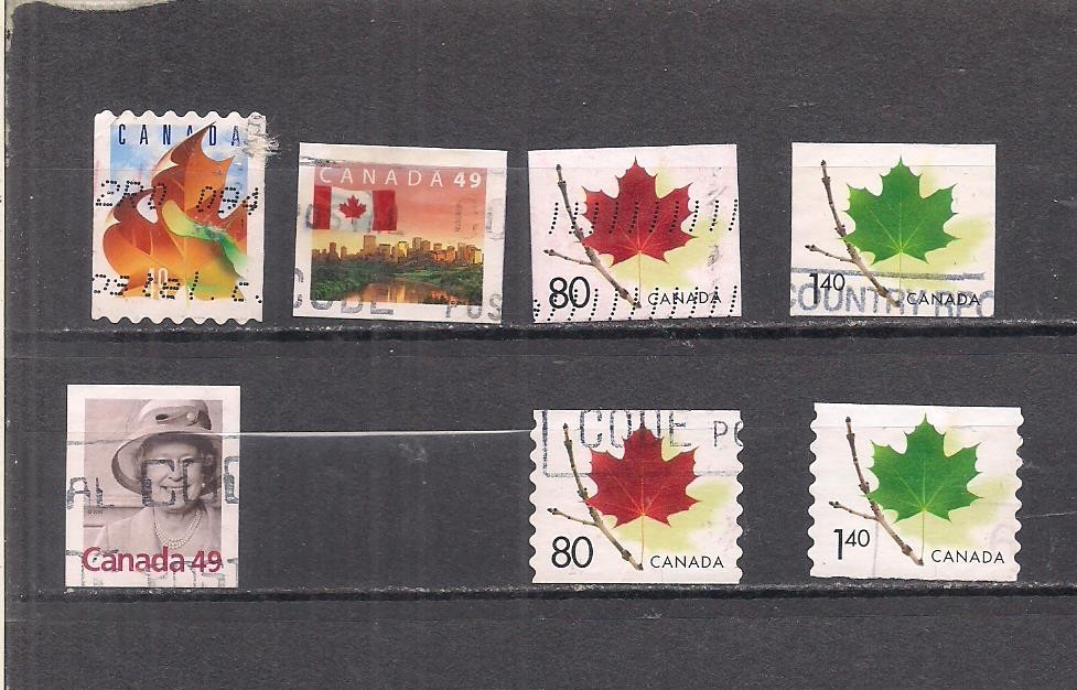 Canada  #2008-2014 used set