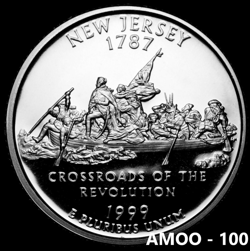 1999-S New Jersey Proof State Quarter
