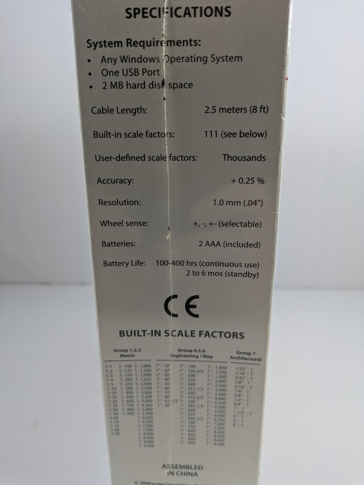 SCALEX Scale-Link USB2 - Scale Dimensions into any Windows Program - NEW