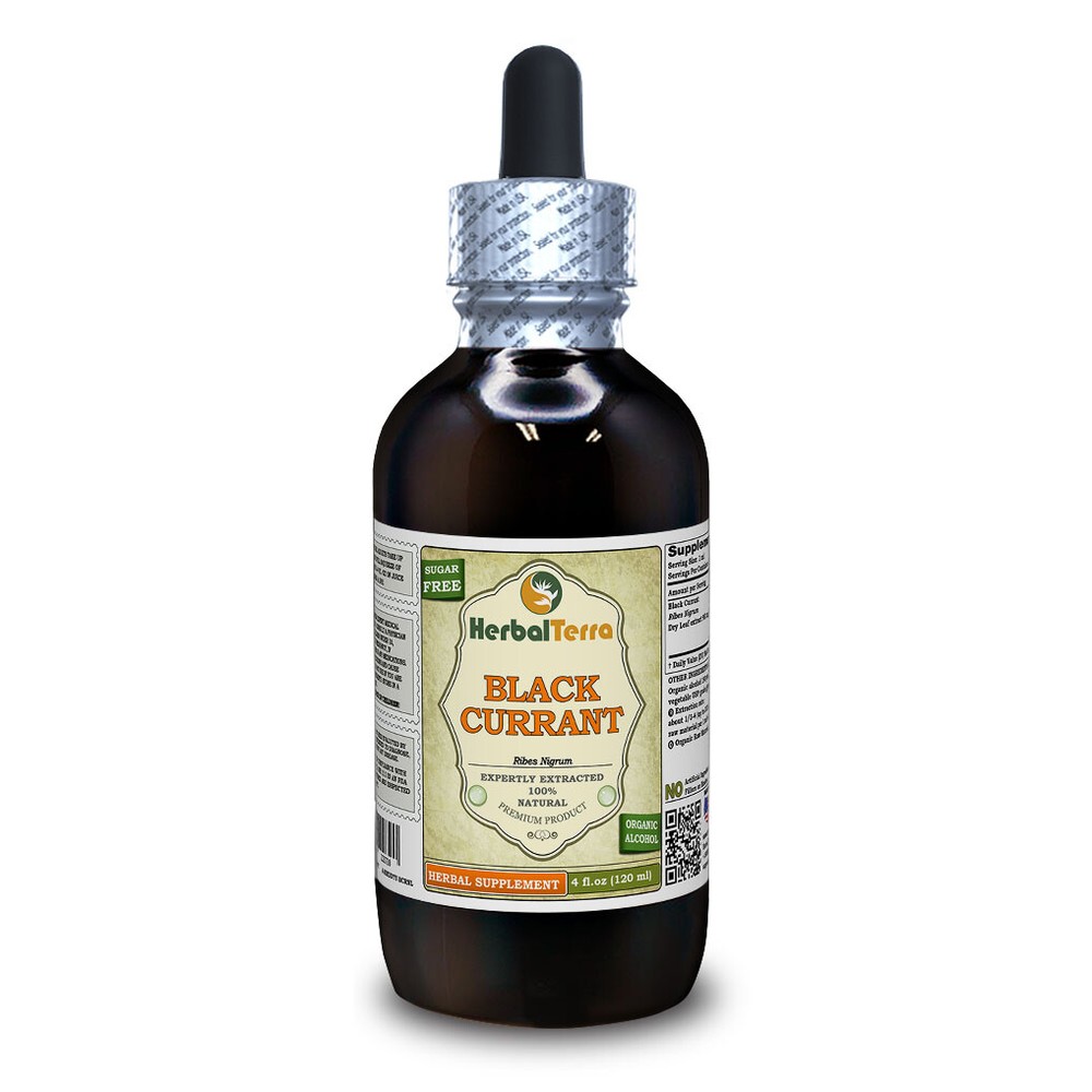 Black Currant (Ribes Nigrum) Tincture Dried Leaf Liquid Extract