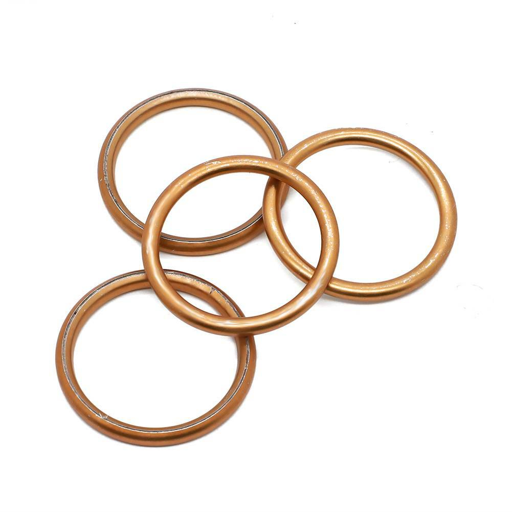 4 Pack Exhaust Gasket for Honda CB750A CB750C CB750F CB750K CB750SC CB750L