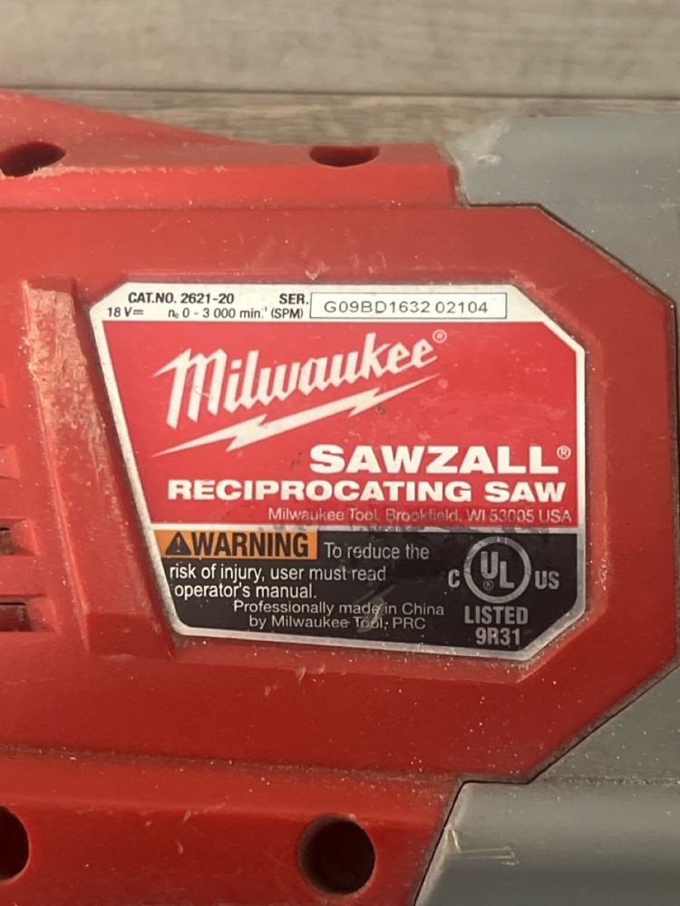 MILWAUKEE TOOLS 2621-20 (PSN040915)