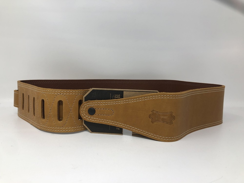 Levy's Leathers (M17BDS-Tan) Leather Guitar Strap