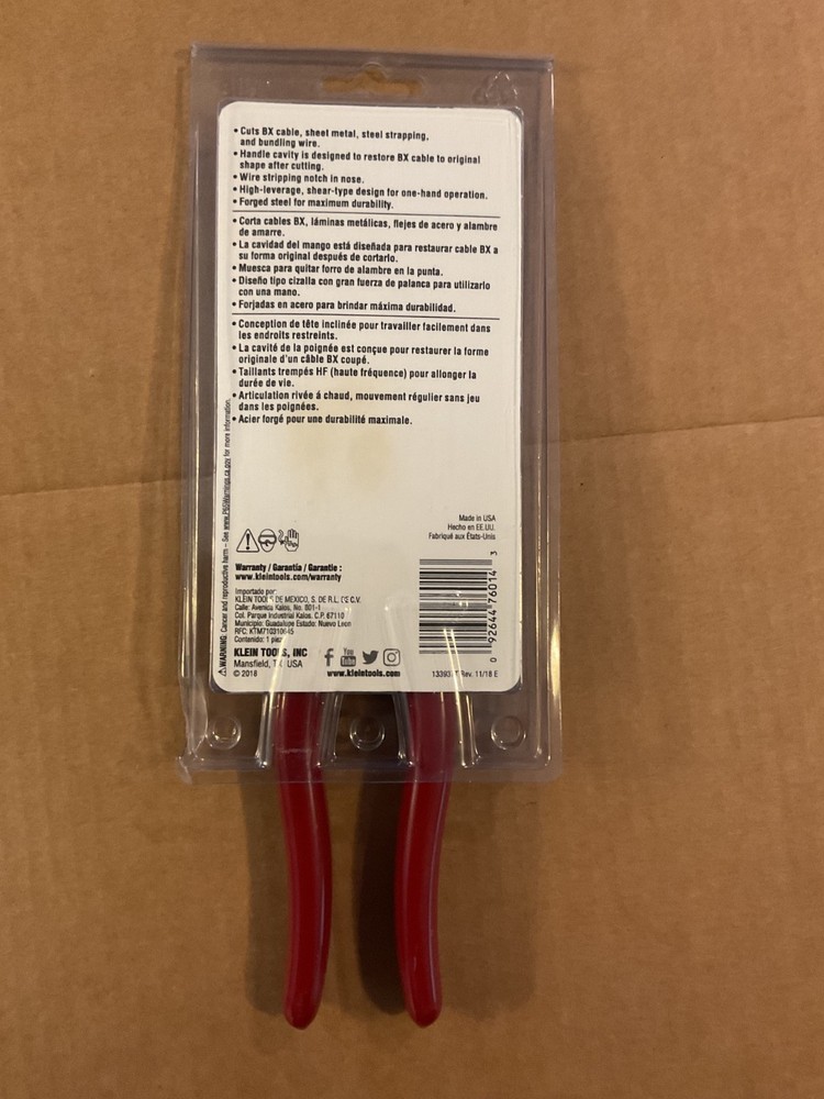 klein 1104 All Purpose Shears/BX Cutters