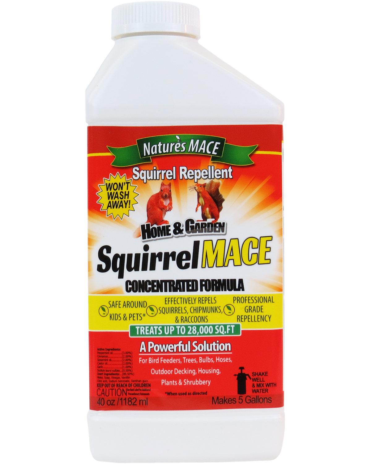Squirrel MACE Anti-Chew Squirrel Deterrent Spray