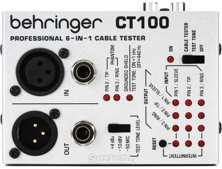 Behringer CT100 6-in-1 Cable Tester