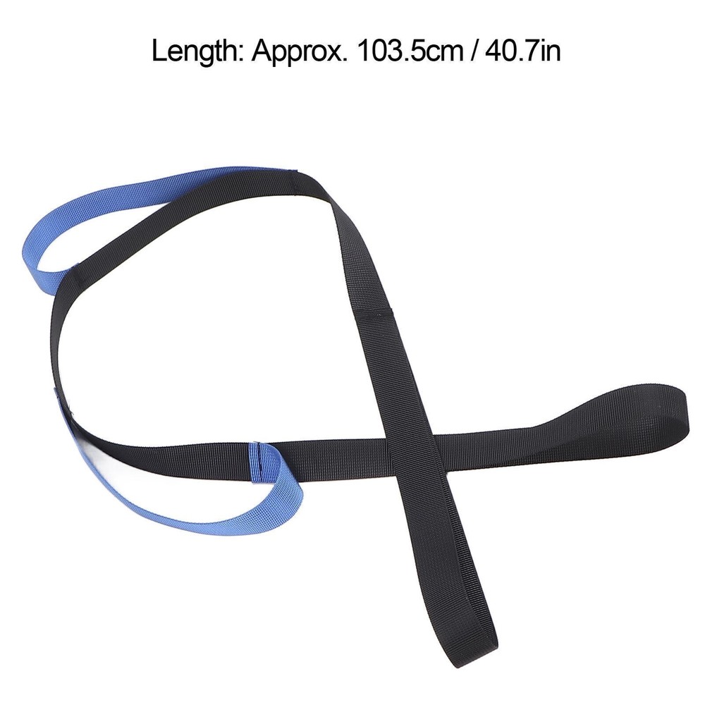 Leg Lifter Strap Disabled Elderly Nylon Webbing Foot Loop Hand Grip Mobility Aid