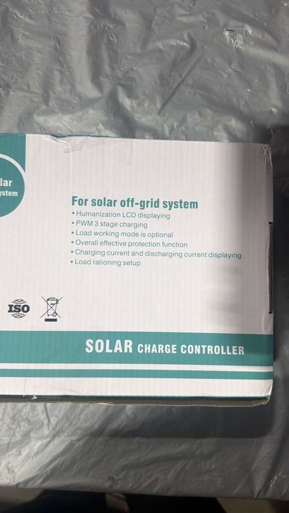 Solar Charger Controller 120A Regulator LCD Display Various Load Control Modes