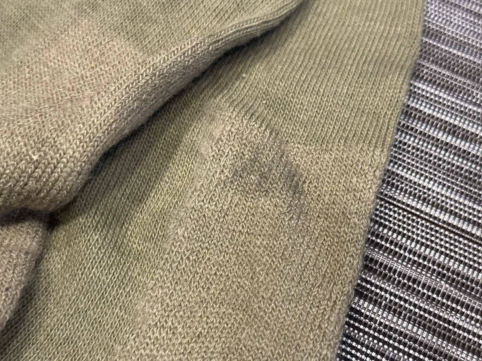 4 Pairs Military Issue Army Boot Socks Korean War Era Wool Cotton Size 11