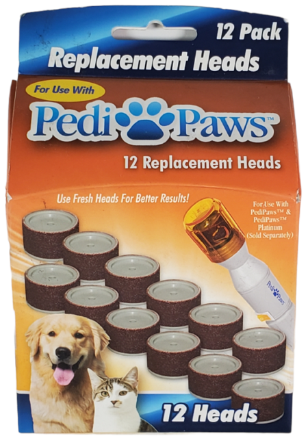 PediPaws Nail Grinder Replacement - 12 Heads