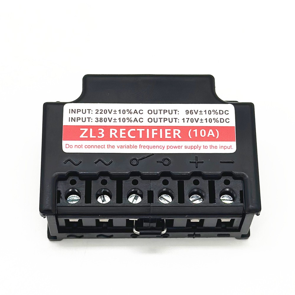 ZL3 rectifier input AC220/380V output DC99/170V 10A Brake rectifier module