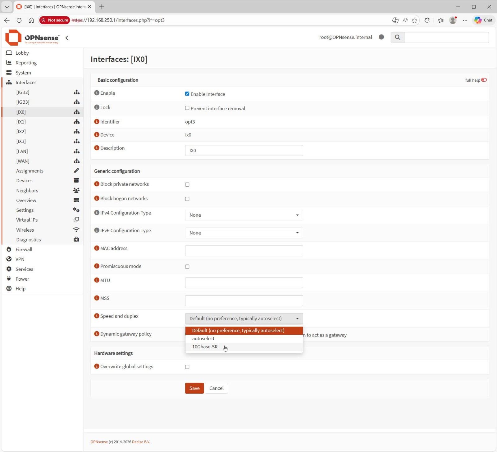 10GbE OPNsense Firewall VPN AES QAT 4-Core Atom C3558 2.20GHz 8GB DDR4 128GB SSD