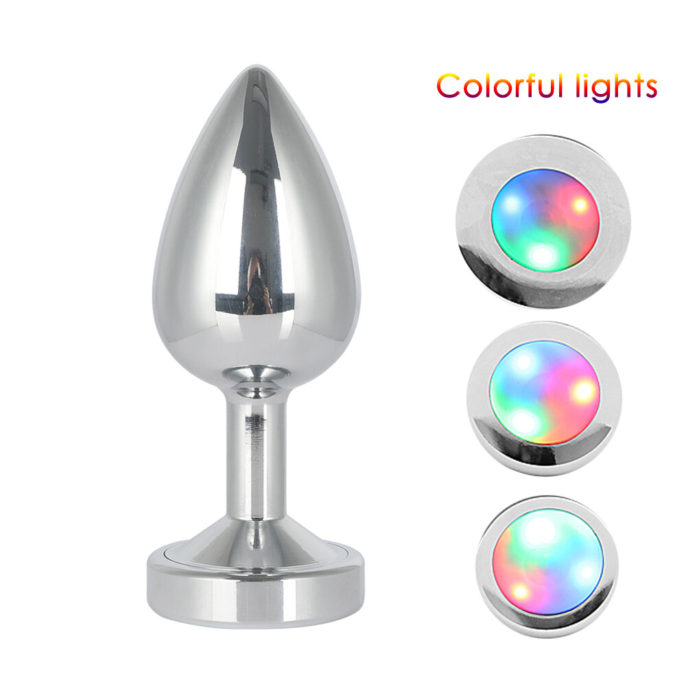 L.E.D Light Up Butt Plug (3 Sparkling Patterns) Anal Booty Late Night Light Show