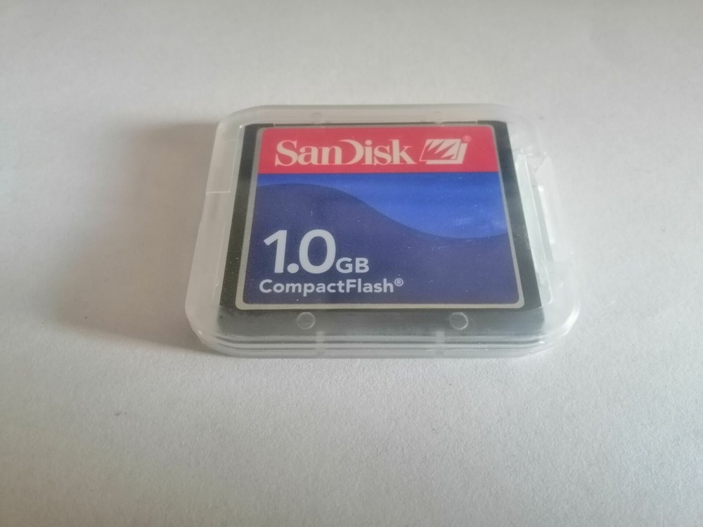 sandisk 1GB CF Memory CARD compact flash card SDCFJ/SDCFB