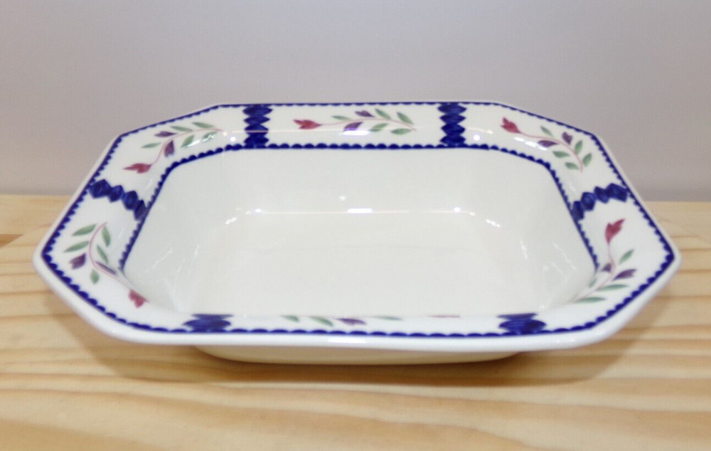 Adams English Ironstone Lancaster Oval / Rectangular Serving Bowl