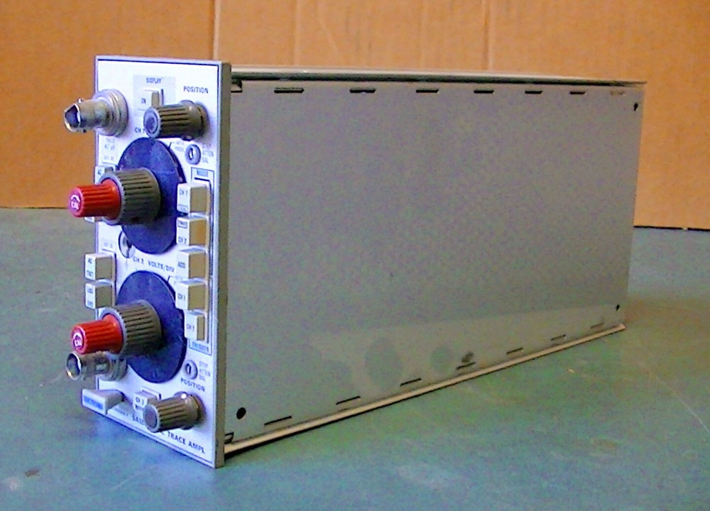 TEKTRONIX 5A18N DUEL TRACE AMPL PLUG-IN MODULE