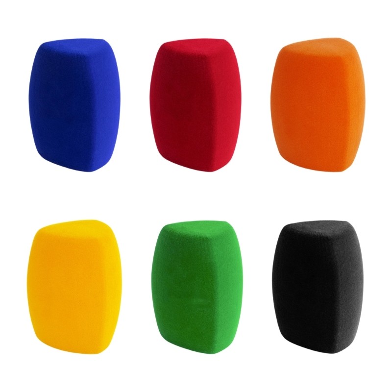 Triangular High Density Sponges Microphones Cover Noise Reductions Studio