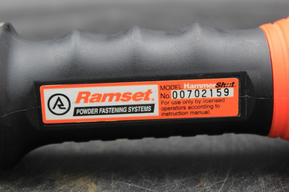 Ramset Hammer Shot Power Actuated Gun 22 Caliber Tool Single