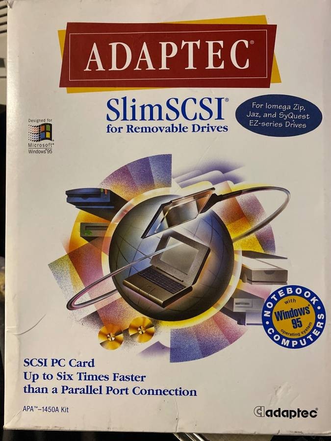 Adaptec slim SCSI APA-1450a