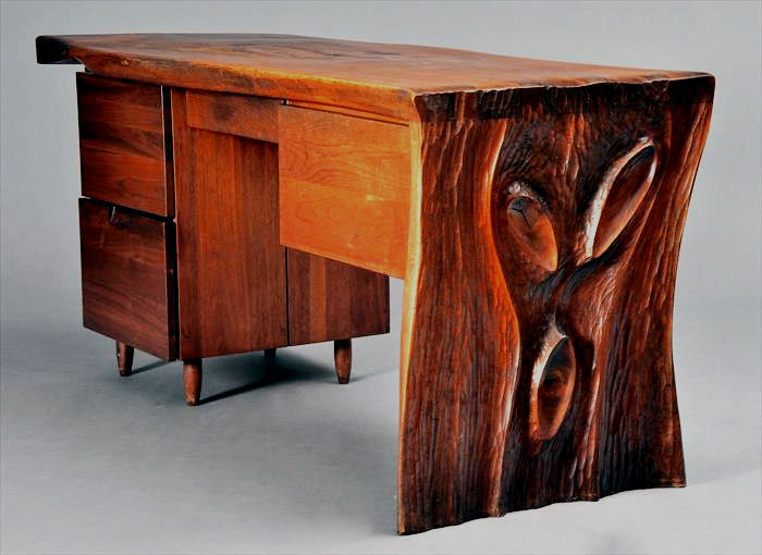 Studio Walnut Desk by Phillip Lloyd Powell