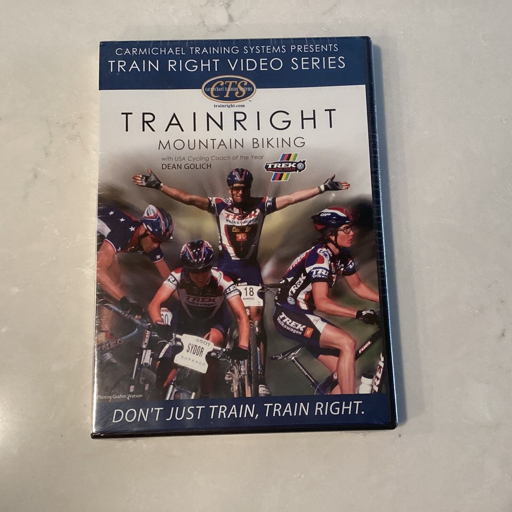 TRAINRIGHT MOUNTAIN BIKING CARMICHAEL TRAINING SYSTEM. TRAIN RIGHT VIDEO SERIES