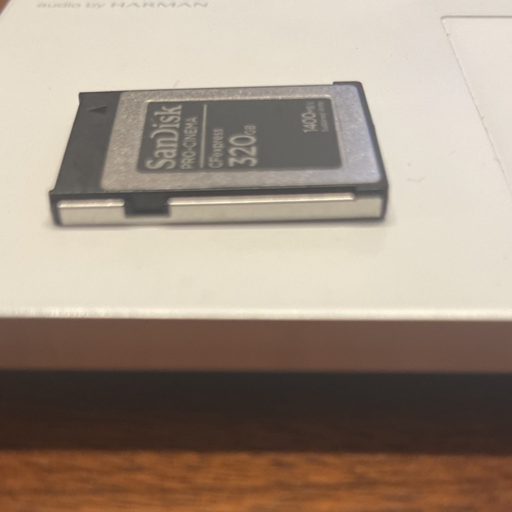 SanDisk PRO-CINEMA CFexpress 320GB Memory Card Sustained Write