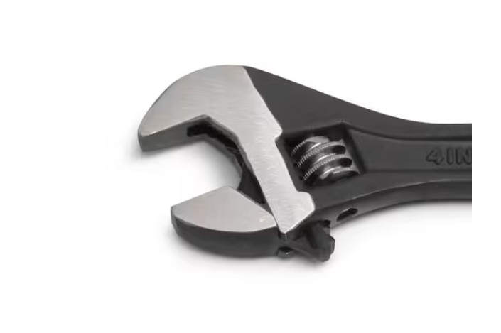 4 in. Black Oxide Adjustable Wrench