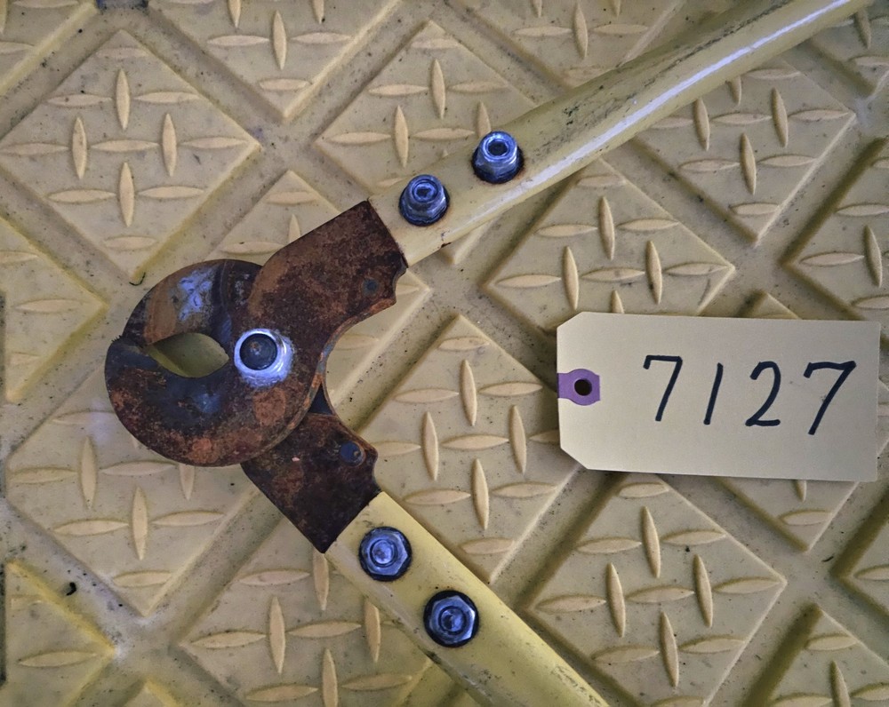 WIRE & CABLE CUTTER Large HD Electrical Tool USED