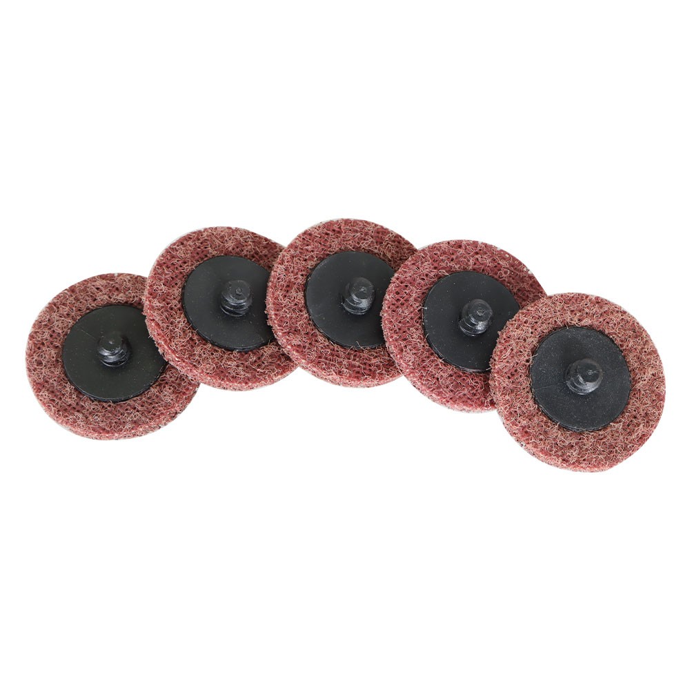 2" Medium Surface Conditioning Discs Roll Lock Die Grinder Sanding Pads 50 Pcs