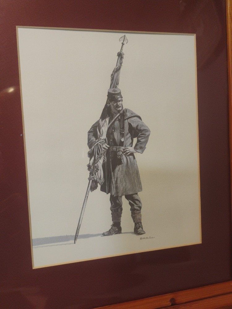 Civil War Officer Artwork