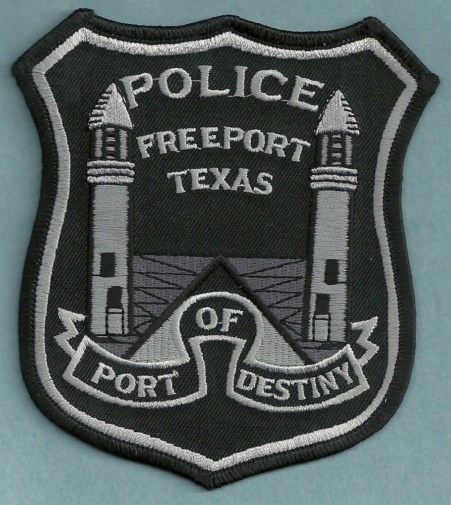 FREEPORT TEXAS POLICE SHOULDER PATCH