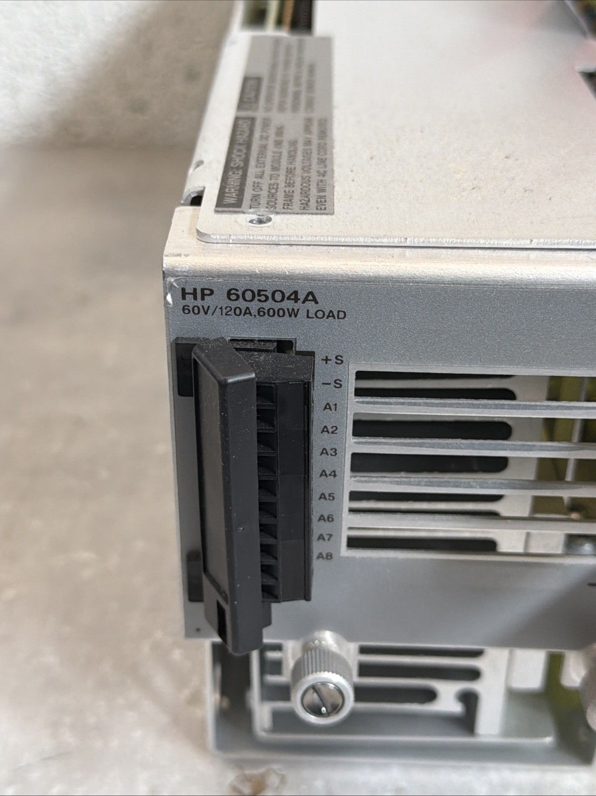 Hewlett Packard 60504A DC Electronic Load – 60V / 120A / 600W