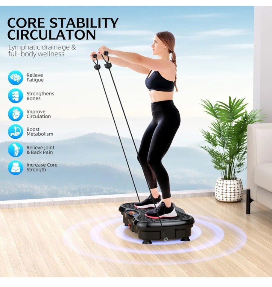 Vibration Plate Exercise Machine
