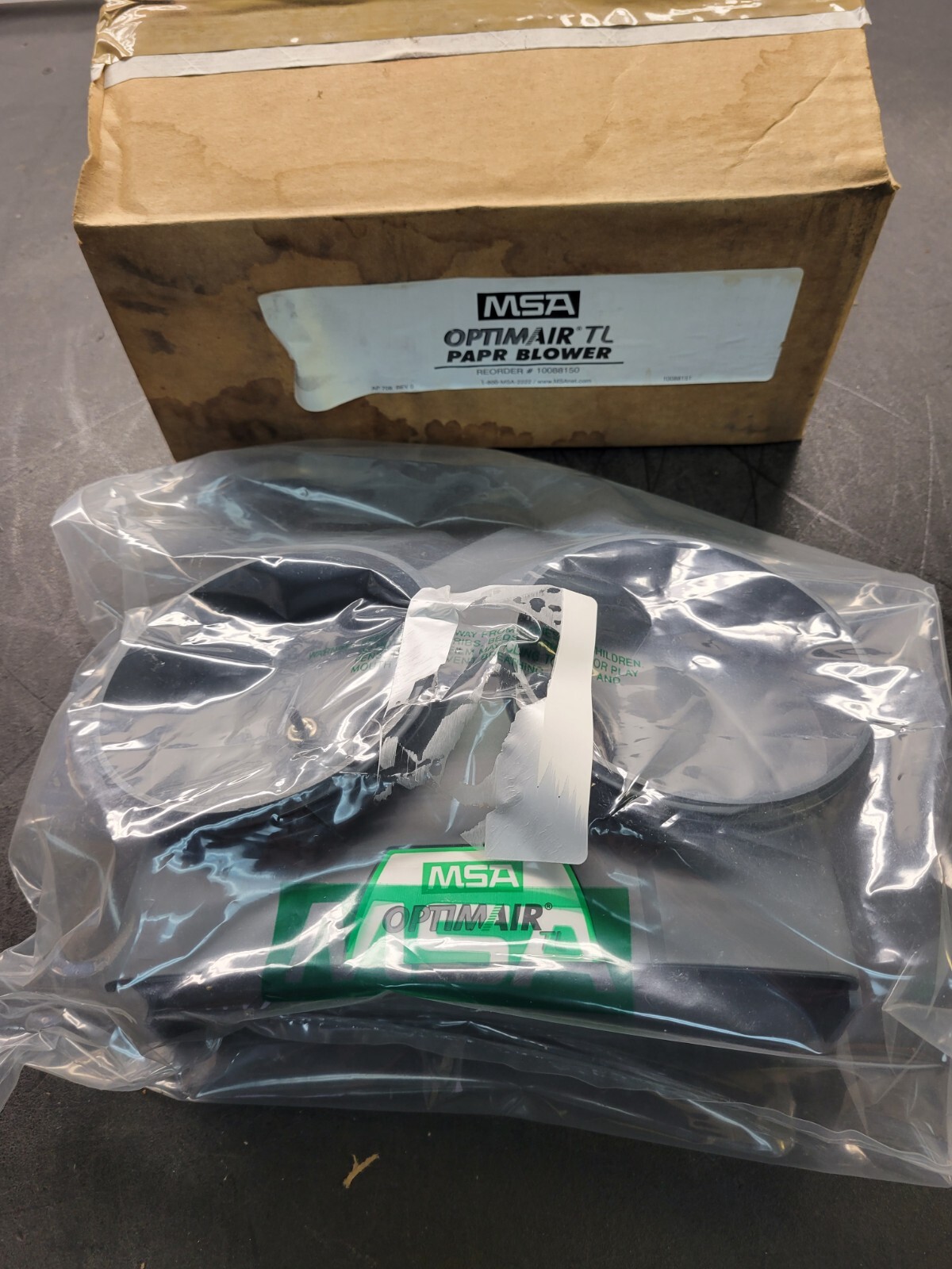 MSA Optimair 10088150 TL PAPR Blower NOS NEW