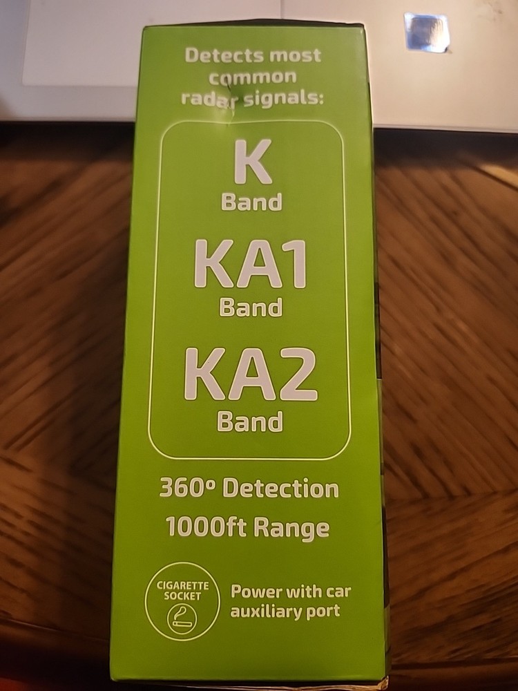 Gadget Gear Radar Detector 1000ft Range