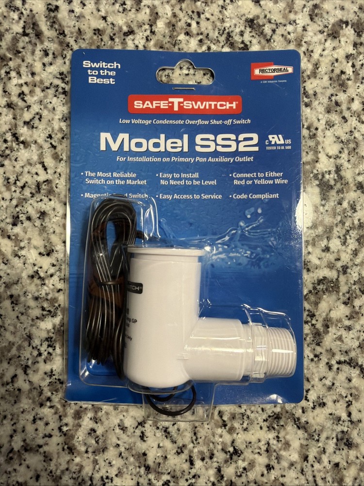 Safe-T-Switch SS2 Condensate Overflow Shut-Off Switch