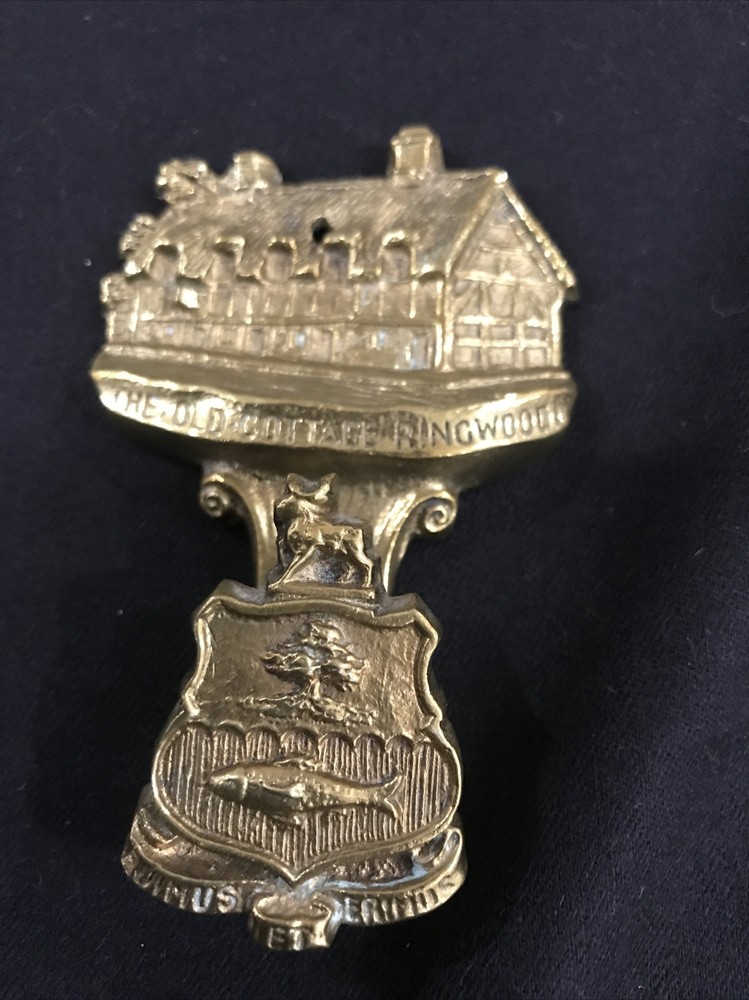 COTTAGE BRONZE brass DOOR KNOCKER