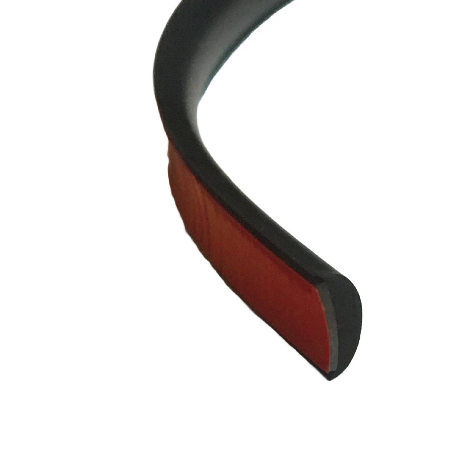 1/2", 1", 2" Self-Adhesive Flexible Rubber Molding Trim Strip - Protector Edging