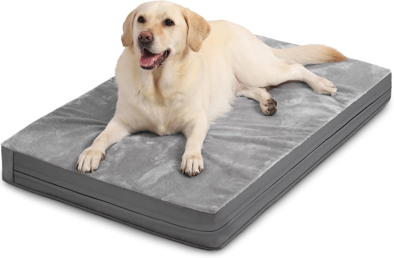 XL Waterproof Dog Bed, Orthopedic Foam, Reversible Cover