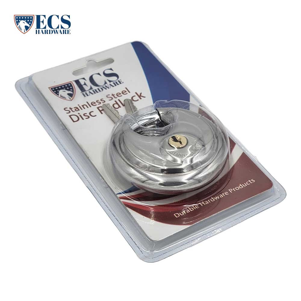 ECS HARDWARE Replacement for Discus Padlock 60mm - Stainless Steel