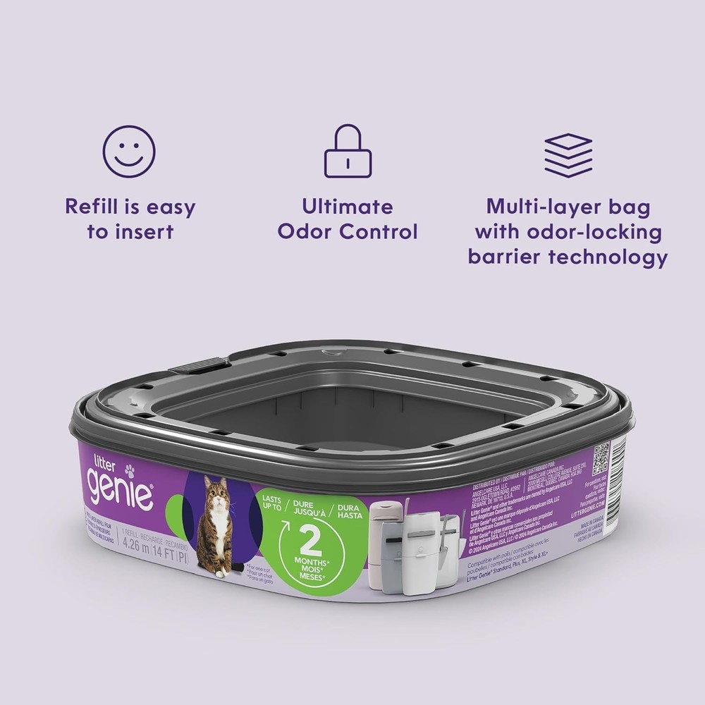 Multi-layer Odor-locking Refill Bags